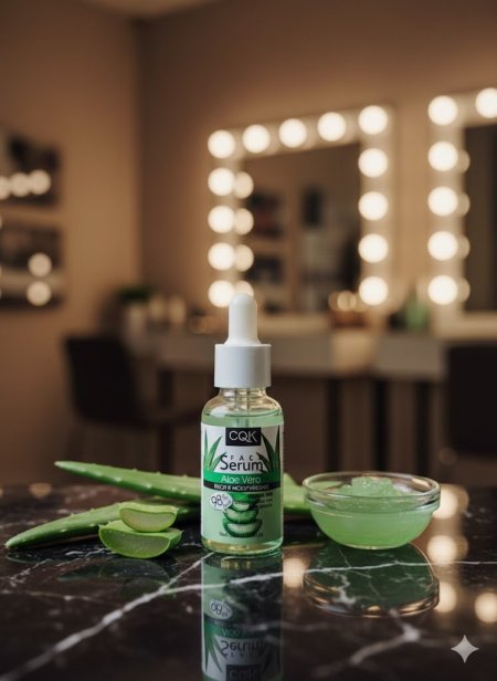 CQK Aloe Vera Face Serum - Sooth Moisturizing - سيروم الوجه بصبار الألوفيرا من CQK - مهدئ ومرطب