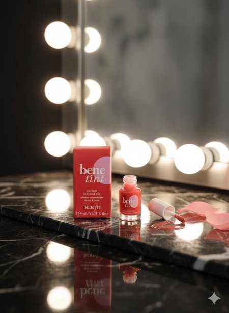 Benetint Rose-Tinted Lip & Cheek Stain from Benefit - "بينيتينت" توريد الشفاه والخدود باللون الوردي من بينيفيت