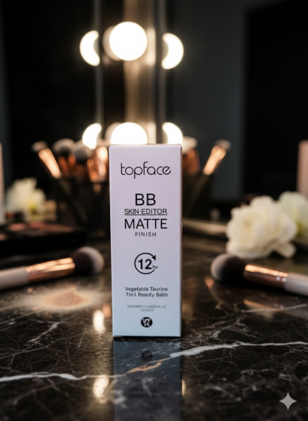 Topface BB Skin Editor Matte Finish 7in1 Beauty Balm - كريم بي بي "سكن إيديتور" بلمسة مطفأة 7 في 1 من توب فيس